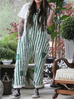 JADED GYPSY Endless Travels Overalls